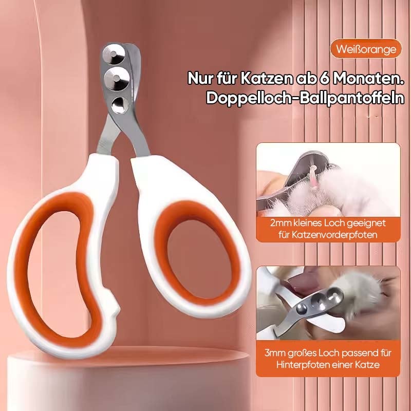 🐾Doppelloch-Nagelknipser für Haustiere