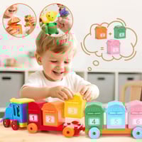 Matching & Sorting Activity Train Set