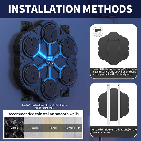 Sakerplus® Music Boxing Training Workout Machine