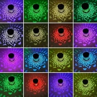 Solar-Mandala-Projektor-Wandleuchte