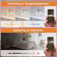 Takvifte med LED lys