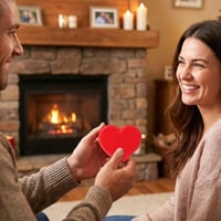 Valentine's Day Middle Finger Heart Prank Gift