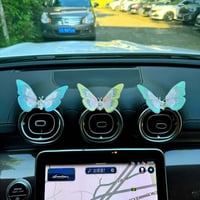 Embroidery Fragrance Butterfly Car Decoration