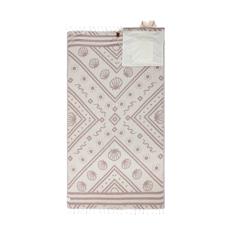 2-in-1 Convertible Beach Towel Bag