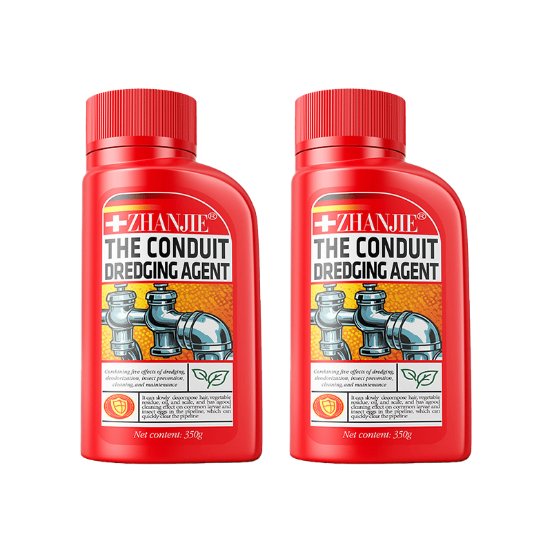 Powerful kitchen and bathroom pipe cleaning agent
