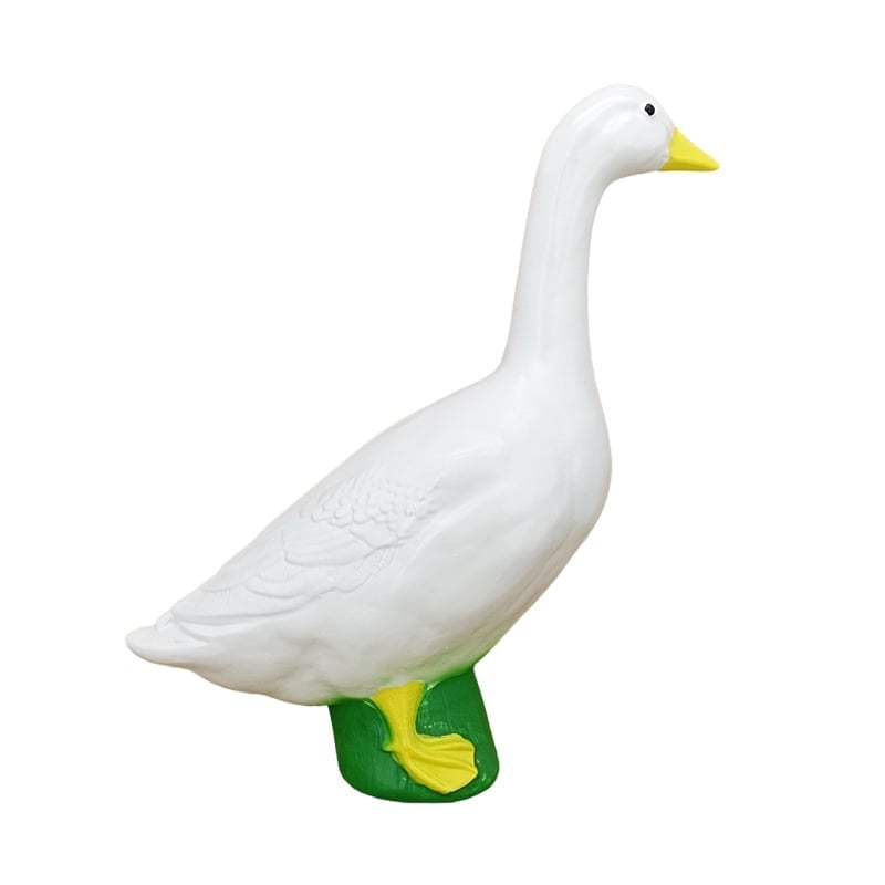 Charming Porch Goose Statue