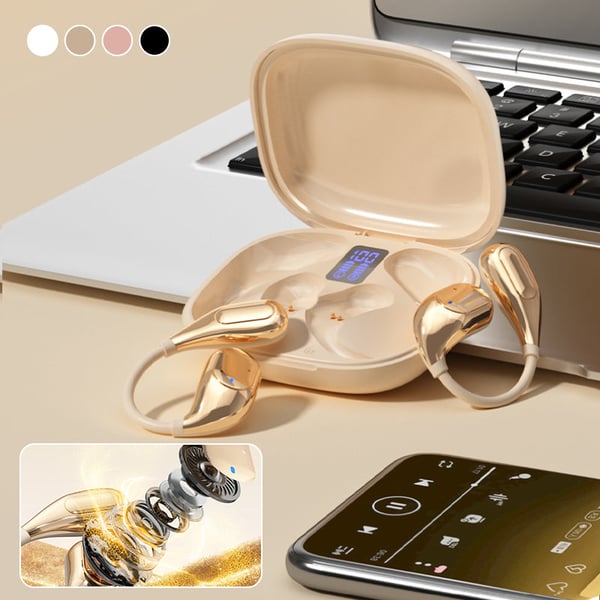 Hi-Fi Sound Bluetooth øretelefoner i øresneglsdesign