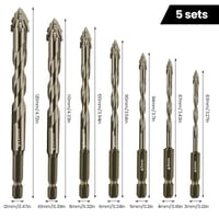 Four Blade Serrated Eccentric Drill