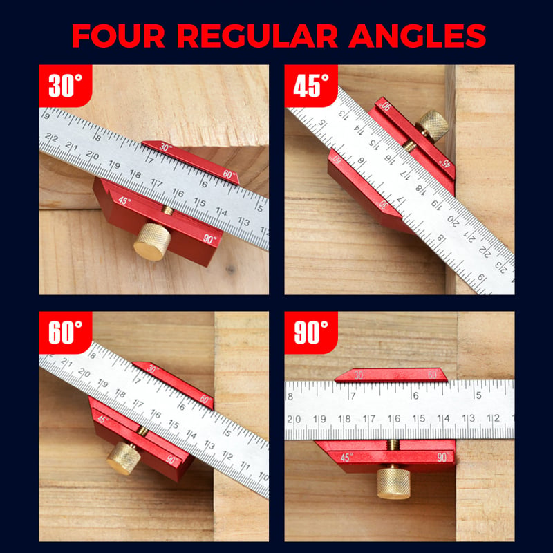 SAKER® 12in Scribing Ruler