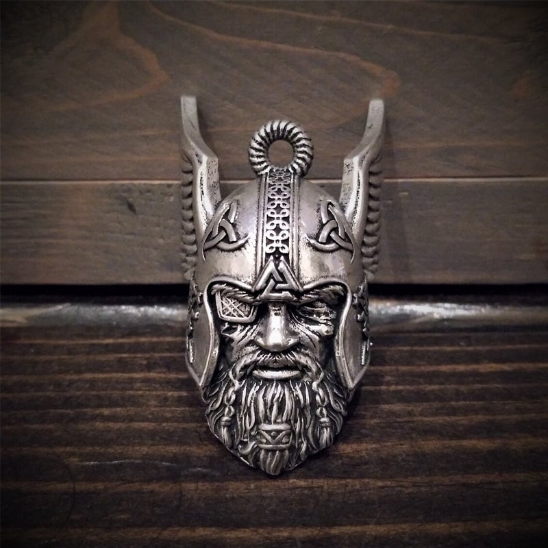 Viking God Guardian Ride Bell nøkkelring