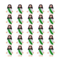 Mini Jesus Figurines With Jesus love You Slogan