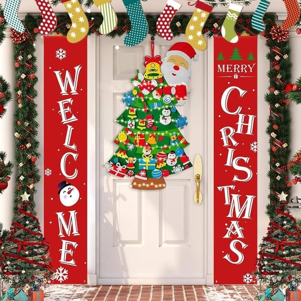 Sakerplus® DIY Felt Christmas Tree Decoration