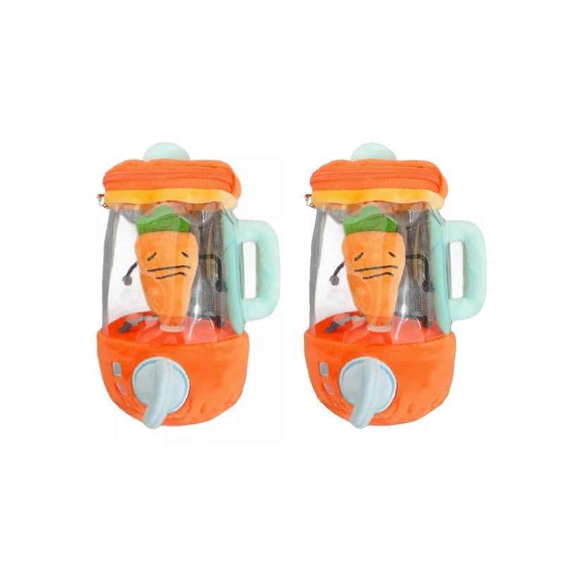 🥕Carrot Juicer Plush Toy – The Cutest Stress Reliever! 🧸✨