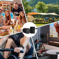 Sakerplus 2 In 1 Magnetic Bluetooth Speaker