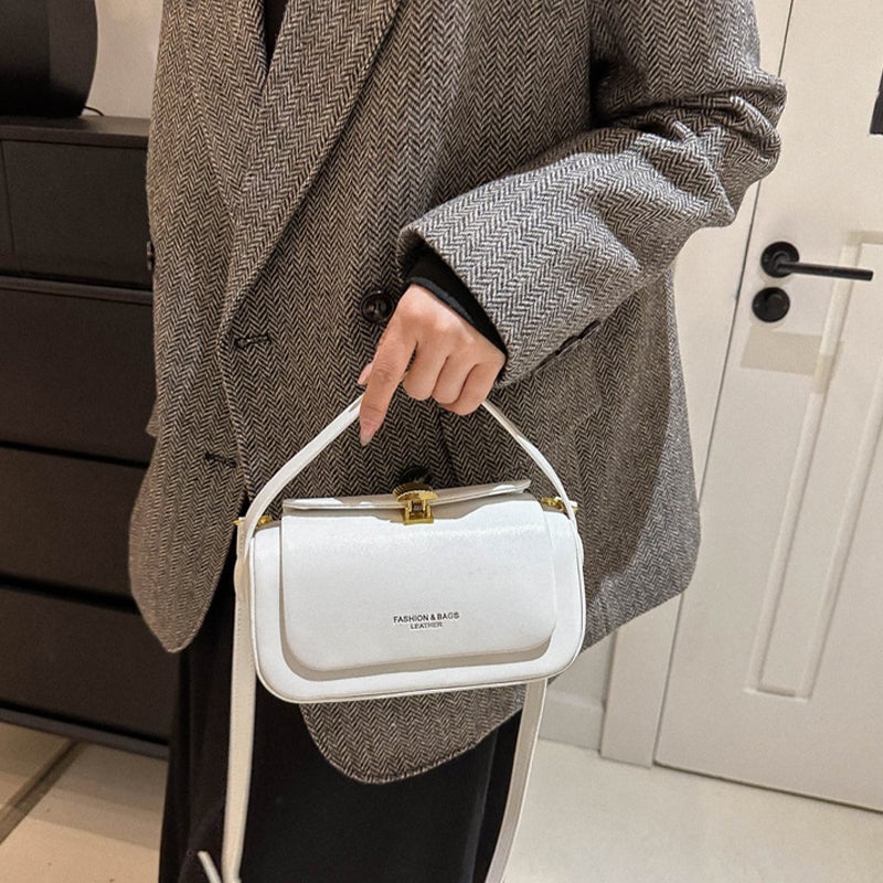 Women's Solid Color Mini Square Shoulder Bag