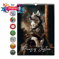 2025 Paws of Justice Wandkalender