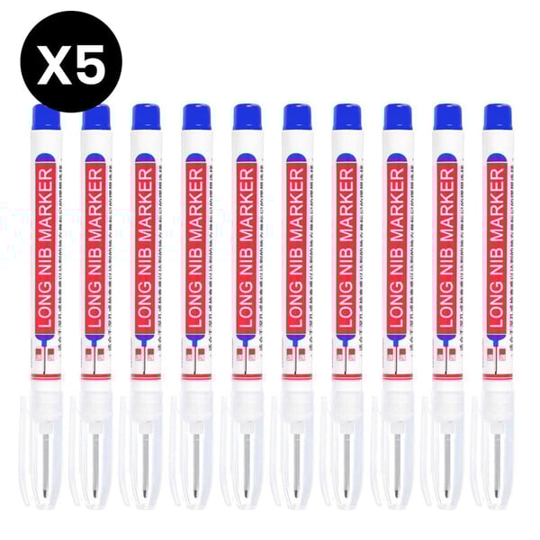 Lange Nasenmarkierungen