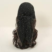 Women's Glitter Decor Head Scarf