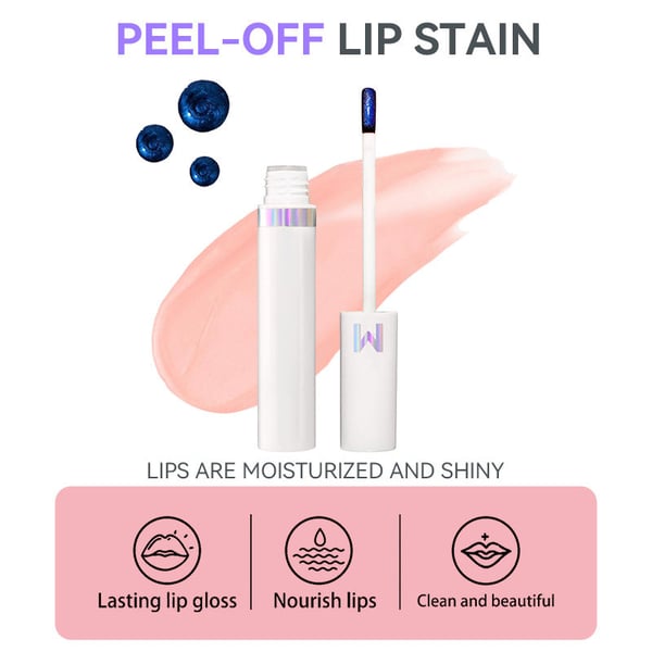 Long-Lasting Waterproof Peel-Off Lip Stain