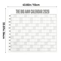 Oversized Wall Calendar