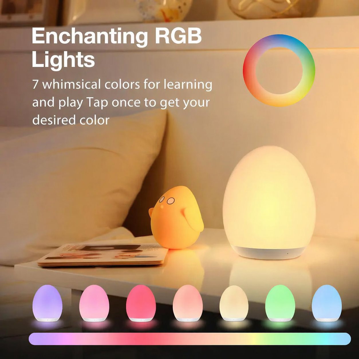 Dinosaur Egg Night Light