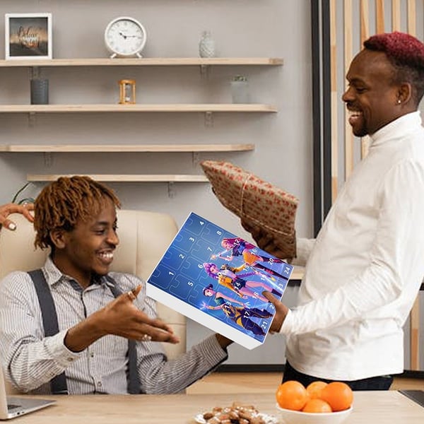 Keychain Christmas Countdown Calendar Blind Box