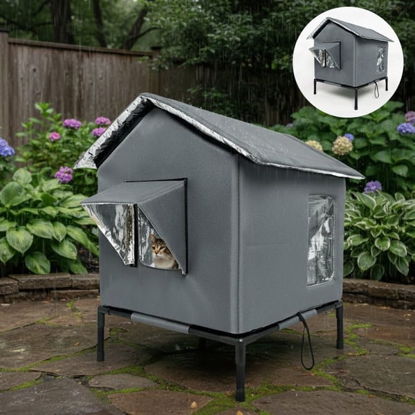 Rainproof Cold-resistant Shelter for Stray Cats