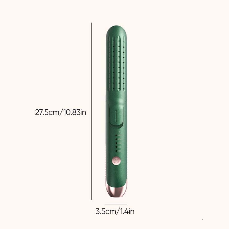 Mini anti-perm hair straightener