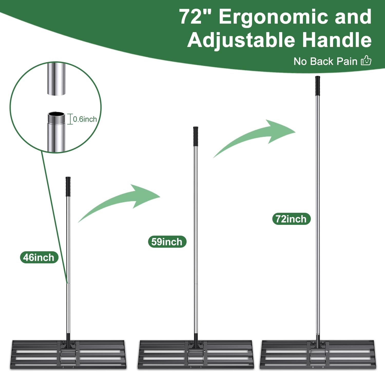 Lawn Leveling Rake (Only Deliver to the US)