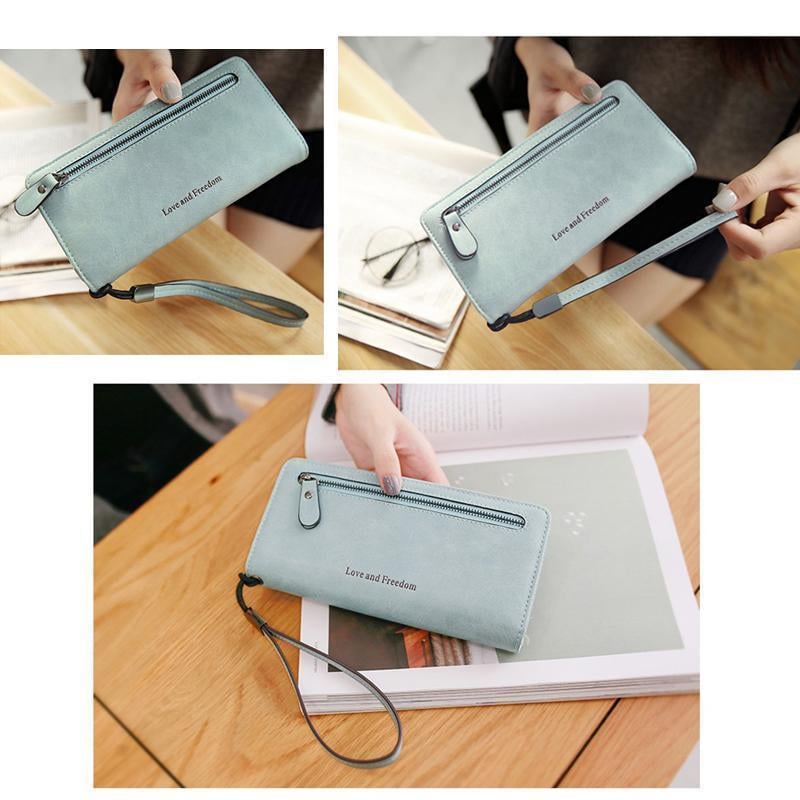 12 Kartenfächer Brieftasche mit großer Kapazität