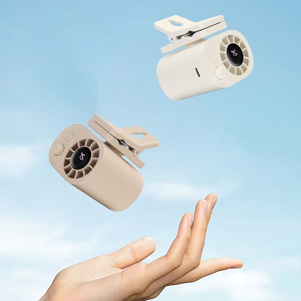 Outdoor clip waist fan