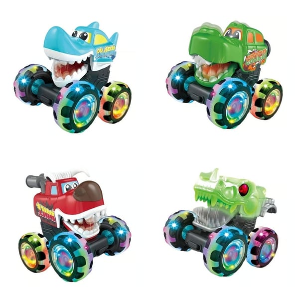 Glowing Monster Big Foot Toy Car
