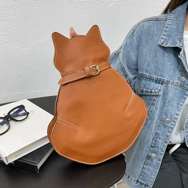 Cat Shape Crossbody Bag