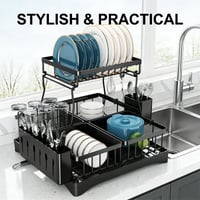 2-Tier Kitchen Dish Drying Rack