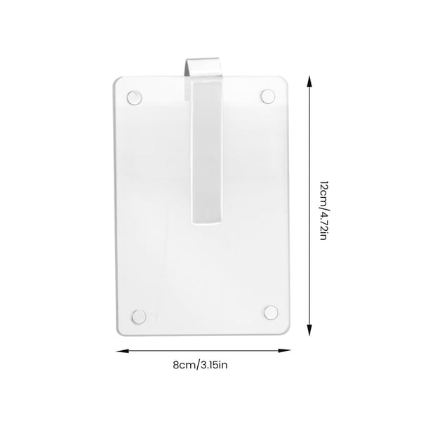 Acrylic Sun Visor Photo Holder