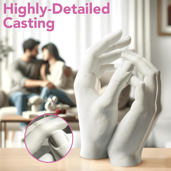 Family & Loved Ones Hand Casting Kit – Preserve Precious Memories Together