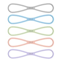 New 8-Shaped Silicone Resistance Band with Massage Grip