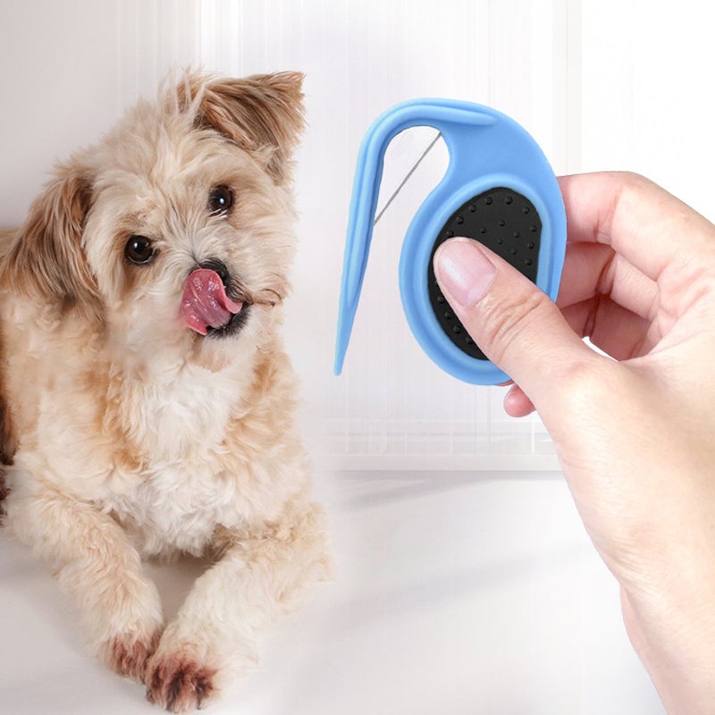 Couteau de toilettage pour animaux à poils longs