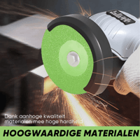 Slijpschijf voor steenplaten