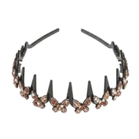 Crystal butterfly headband