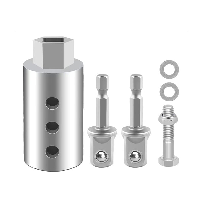 Stainless Steel Trailer Jack Electric Drill Adapter