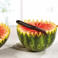 Spiral and V Tool Duo for Decorating Vegetables and Fruits