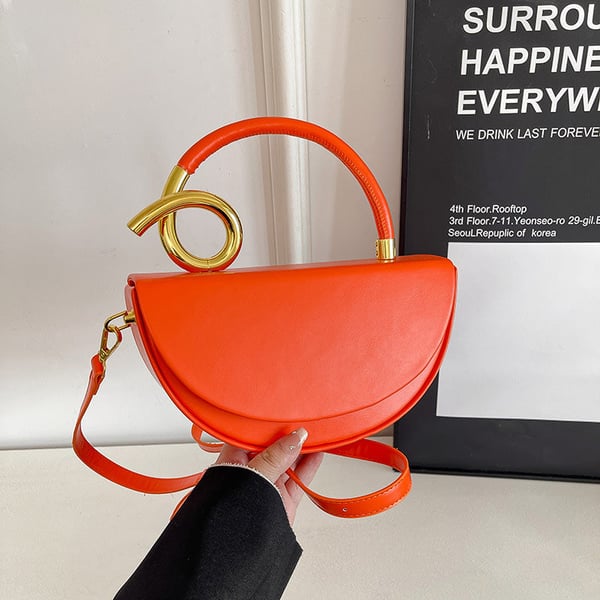 Women's Fashionable Solid Color Handbag