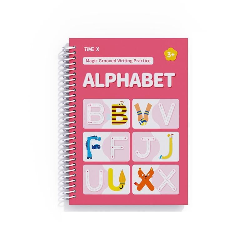 Reusable Grooved Workbooks for kids - 6 Books