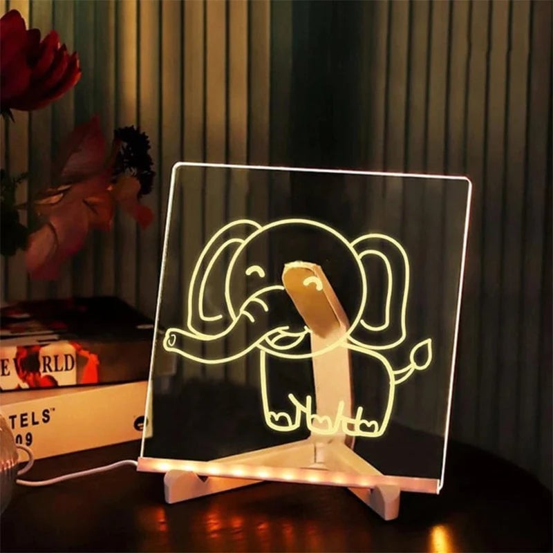 ✨LED-Farbnotiztafel aus Acryl🎨