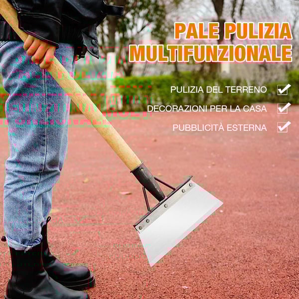 Pala di pulizia multifunzionale