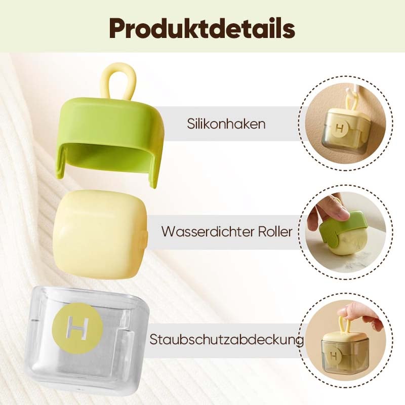 Wiederverwendbare klebrige Fusselrolle