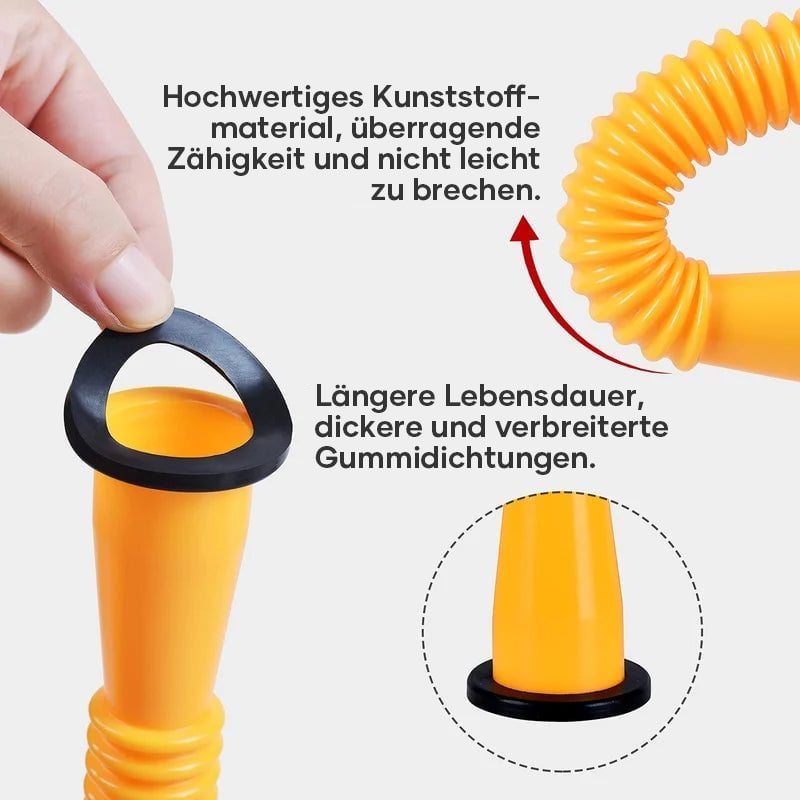 Saker Benzinkanister-Auslauf-Ersatz Mit Flexibler Anti-Verschütt-Düse