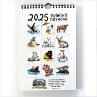2025 Swimsuit Calendar: Animals in Swimwear