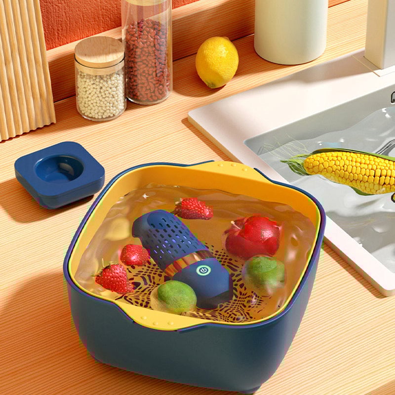 Kapselrengöringsmaskin för frukt och grönsaker